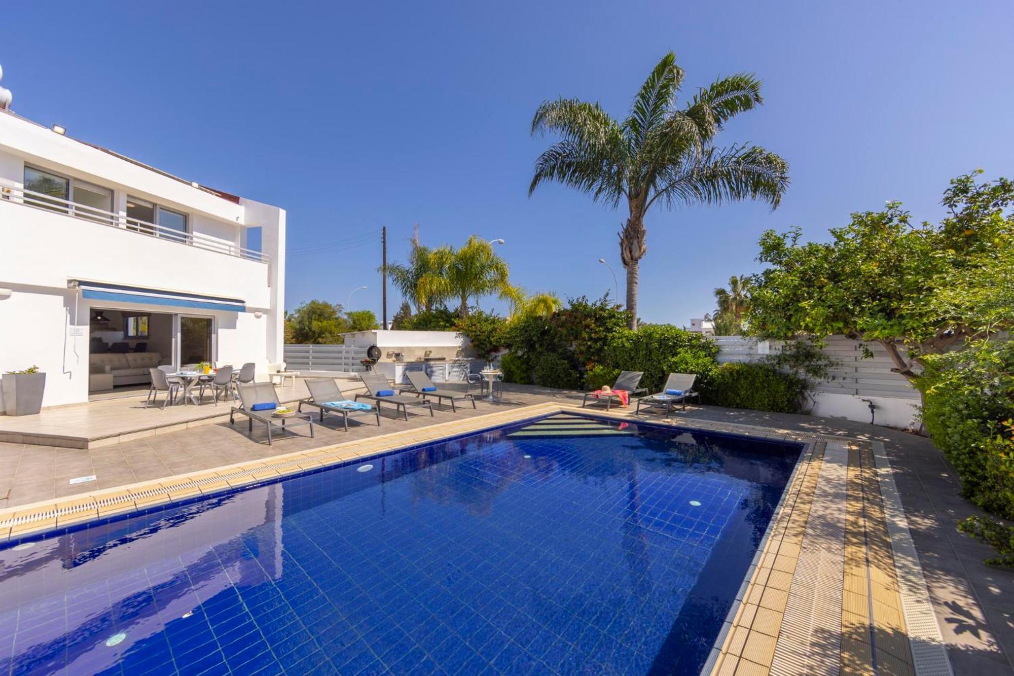Azure Luxury Pool Villa Protaras Buitenkant foto